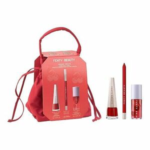 FENTY BEAUTY - Cherry Mouth – Sada tří přípravků na rty obraz