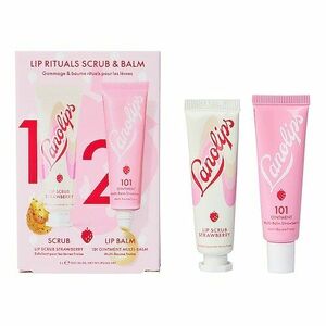LANOLIPS - Lip Rituals Scrub & Balm Strawberry – Balzám a peeling na rty obraz
