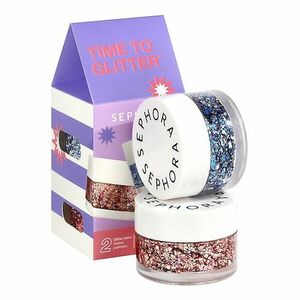 SEPHORA COLLECTION - Time To Glitter - Duo instantních třpytkových gelů obraz