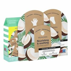 SEPHORA COLLECTION - Coconut Mania – Sada masek na obličej a tělo obraz