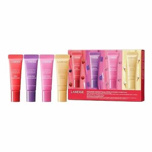 LANEIGE - Mini Lip Glowy Balm Set – 4 pečující přípravky obraz