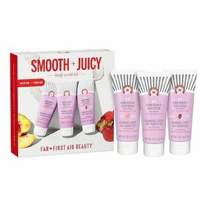 FIRST AID BEAUTY - Smooth + Juicy Scrub Kit – Sada tělového peelingu proti keratóze pilaris obraz