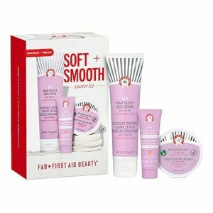 FIRST AID BEAUTY - Soft + Smooth Starter Kit – Startovací sada pro hebkost a hladkost obraz