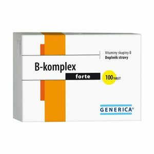 Generica B-komplex forte 100 tablet obraz