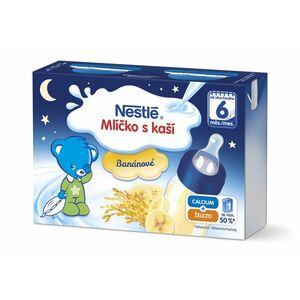 Nestlé Mlíčko s kaší Banánové 2x200 ml obraz