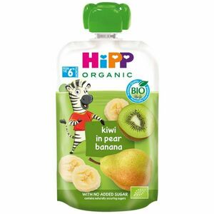Hipp BIO 100% ovoce hruška-banán-kiwi 100 g obraz