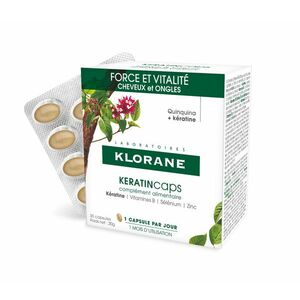 KLORANE Keratincaps Síla a vitalita 30 kapslí obraz