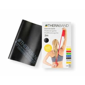 Thera-Band Posilovací guma 2 m 1 ks černá - speciálně silná obraz