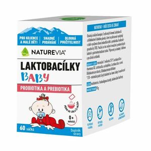 NatureVia Laktobacílky baby 60 sáčků obraz