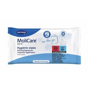 MoliCare Skin Hygienické ubrousky 10 ks obraz