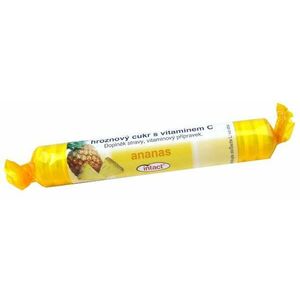Intact Hroznový cukr s vitaminem C ananas rolička 40 g obraz