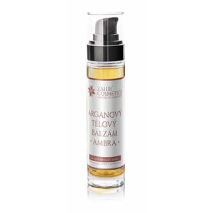 ZAHIR COSMETICS Arganový tělový balzám AMBRA 50 ml obraz