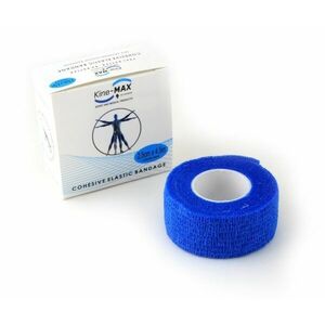 KineMAX Cohesive 2, 5 cm x 4, 5 m elastické obinadlo 1 ks modré obraz