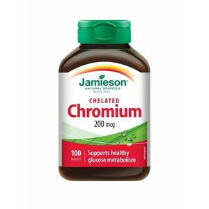 Jamieson Chrom v chelátové formě 200 mcg 100 tablet obraz