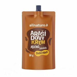 Allnature Arašídový krém s mléčnou čokoládou 50 g obraz