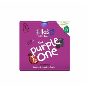 Ellas Kitchen BIO Ovocné pyré Purple One Černý rybíz kapsičky 5x90 g obraz