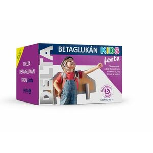 DELTA Betaglukan Kids forte 30+10 kapslí obraz