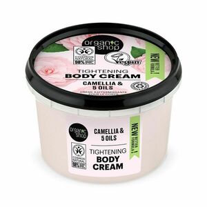 Organic Shop Zpevňující tělový krém Kamélie a 5 olejů 250 ml obraz