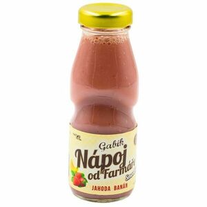 Nature Notea Gabík Nápoj od farmáře Jahoda a banán 200 ml obraz