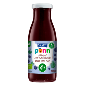 SALVEST Põnn BIO Borůvková šťáva s jablkem a dužinou 240 ml obraz