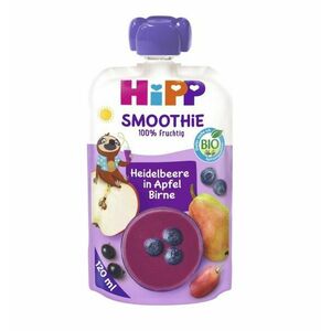 Hipp BIO Smoothie Jablko, hruška a borůvky 120 ml obraz