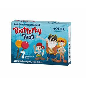 Biotter Biotterky Piráti vitamínová lízátka 7 ks obraz