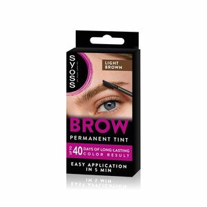 Syoss Brow Tint barva na obočí světle hnědá 17 ml obraz
