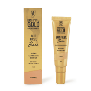 SOSU Dripping Gold But First podkladová báze karamel 30 ml obraz