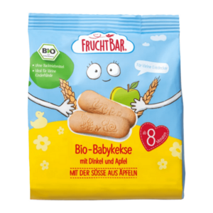 FruchtBar BIO Špaldové sušenky s jablky 100 g obraz