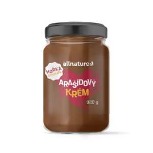 Allnature Arašídový krém hořká čokoláda 920 g obraz