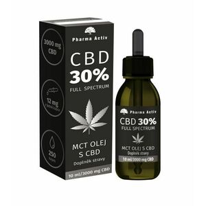 Pharma Activ CBD 30% MCT olej s CBD 3000 mg 10 ml obraz