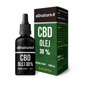 Allnature CBD olej 30% 10 ml obraz