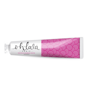 Ohlalá Pasta na zuby malina a máta 75 ml obraz