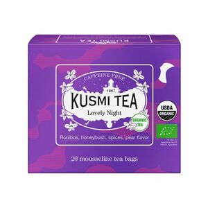 Kusmi Tea Organic Lovely Night mušelínové sáčky 20x2, 2 g obraz