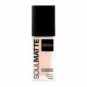 Gabriella Salvete Soulmatte Foundation Hyaluronic 02 Cold Ivory make-up 30 ml obraz