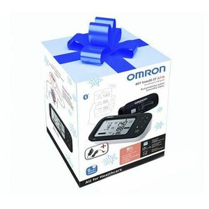 Omron M7 Intelli IT AFib pažní tonometr + síťový zdroj obraz