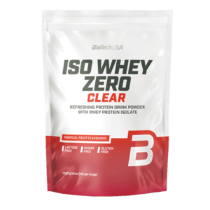 BioTech USA Iso Whey Zero Clear 1000g - lesní plody obraz