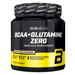BioTech USA BCAA + Glutamine Zero 480g - citron obraz