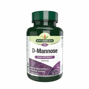 Natures Aid D-manóza 1000 mg 60 tablet obraz