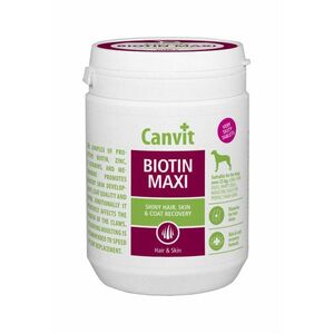 Canvit Biotin Maxi pro psy ochucený 166 tablet obraz