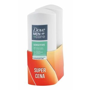 Dove Men Sensitive sprchový gel 2x400 ml obraz