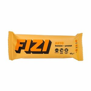 FIZI LLC Keto proteinová tyčinka banán + arašídy 45 g obraz