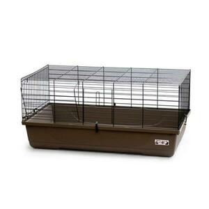 Cobbyspet RABBIT 80 klec pro zajíce tmavě hnědá/ černé mříže 80 x 43 x 37cm se se obraz