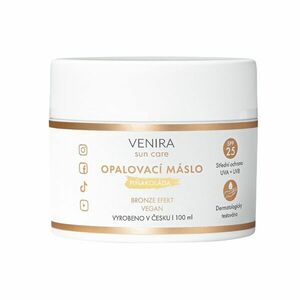 Venira Opalovací máslo bronze piňakoláda SPF25 100 ml obraz