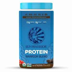 Sunwarrior Protein Blend Bio 750g - lesní plody obraz