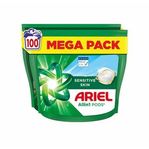Ariel Sensitive Allin1 kapsle na praní 100 ks obraz