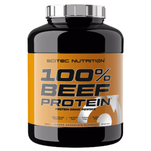 Scitec Nutrition 100% Beef Protein 1800g - mandle, čokoláda obraz