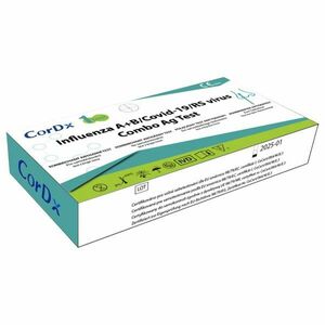 CorDx 4v1 test na Covid-19, chřipku A+B a RS virus 1 ks obraz