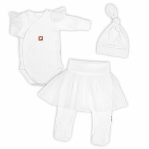 Baby Nellys Rostoucí souprava 3D Lux, Sweet Angel - bílá, 68/74 obraz
