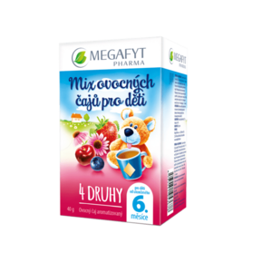 Megafyt MIX ovocných čajů pro děti 4 druhy 20x2 g obraz